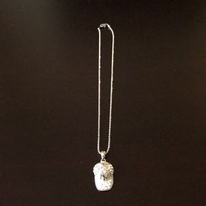 NY Yankees Baseball Cap Necklace